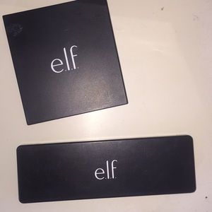 Elf eyeshadow and foundation pallets